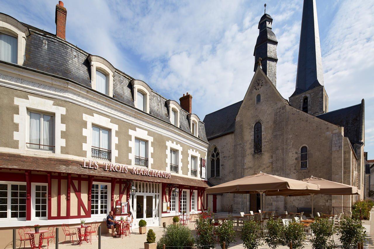 Relais Des Trois Chateaux Hotel-Restaurant - Teritoria Cour-Cheverny Exterior foto